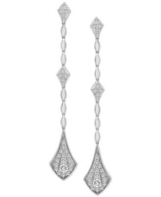 Wrapped in Love - Diamond Linear Drop Earrings (1 ct. t.w.)