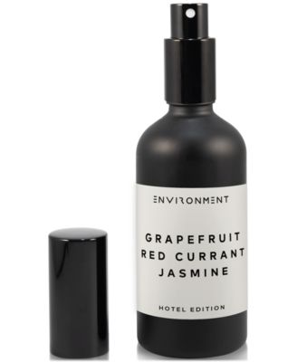 ENVIRONMENT - Grapefruit, Red Currant & Jasmine Room Spray (Inspired by 5-Star Luxury Hotels), 3.4 oz.