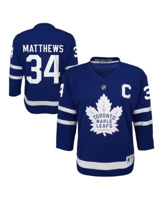 Outerstuff - Toddler Auston Matthews Black Toronto Maple Leafs Replica Player Jersey