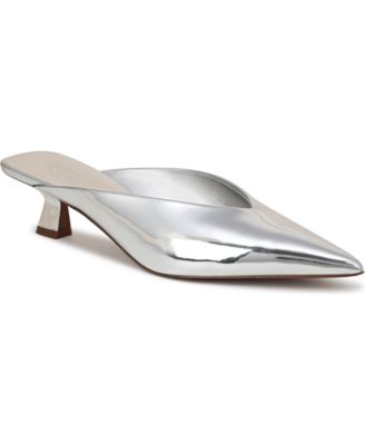 Franco Sarto - Women's Jayda Pointed Toe Kitten Heel Mules