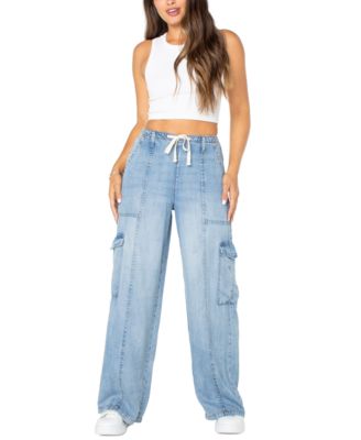 Celebrity Pink - Juniors' Pull-On Cargo Jeans