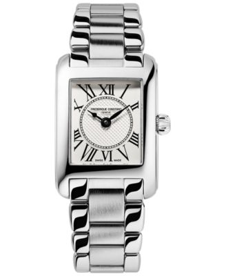 Frederique Constant - Women's Swiss Carree Stainless Steel Bracelet Watch 23mm