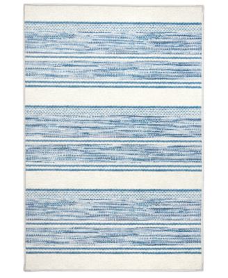 Dash and Albert Rugs by Annie Selke - Ellington Stripe Machine Washable DA2339 8'x10' Area Rug
