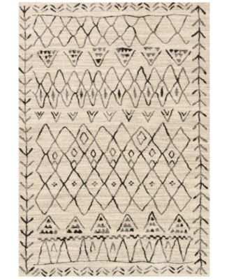 Loloi - Emory EB-09 Heather Gray/Black 3'10"x5'7" Area Rug