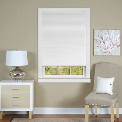 Achim - Cordless Honeycomb Cellular Pleated Shade 33x64 - White