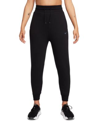 Nike - Women's Dri-FIT One French Terry High-Waisted 7/8 Joggers