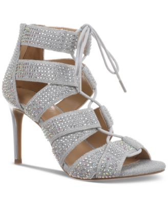 Thalia Sodi - Women's Sandy Lace-Up Stiletto Sandals
