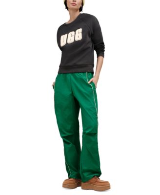 UGG® - Women's The Madeline Fuzzy-Logo Crewneck Sweatshirt