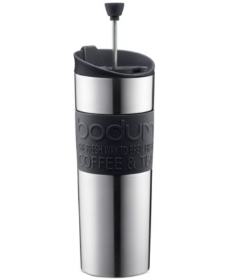 Bodum - 15-Oz. Stainless Steel Portable Travel Press Coffee Maker