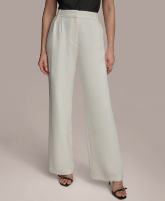 Donna Karan New York - Women's Pleated Wide-Leg Pants