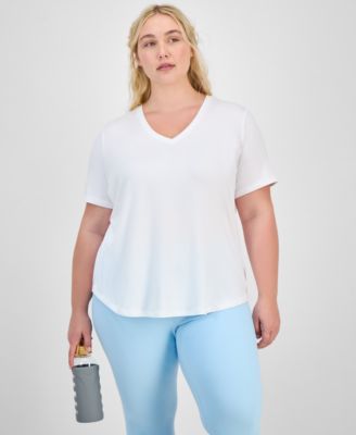 ID Ideology - Plus Size Solid Essentials Active Tee