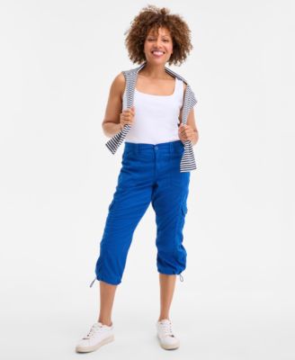 Style & Co - Women's Cargo Capri Pants, 2-18W