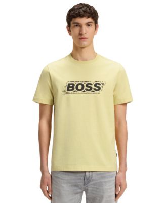 Hugo Boss - Men's Logo Artwork Cotton-Jersey T-Shirt