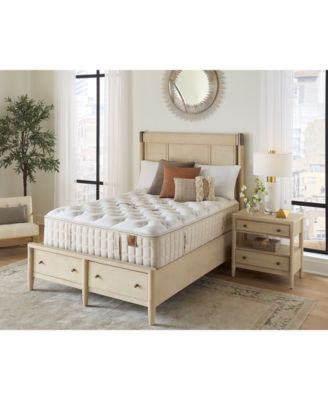 Hotel by King Koil - Natural Aster 16.5" Trim Line Medium Mattress Set, Queen Split