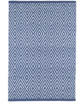 Dash and Albert Rugs by Annie Selke - Diamond Indoor/Outdoor RDB098 10'x14' Area Rug